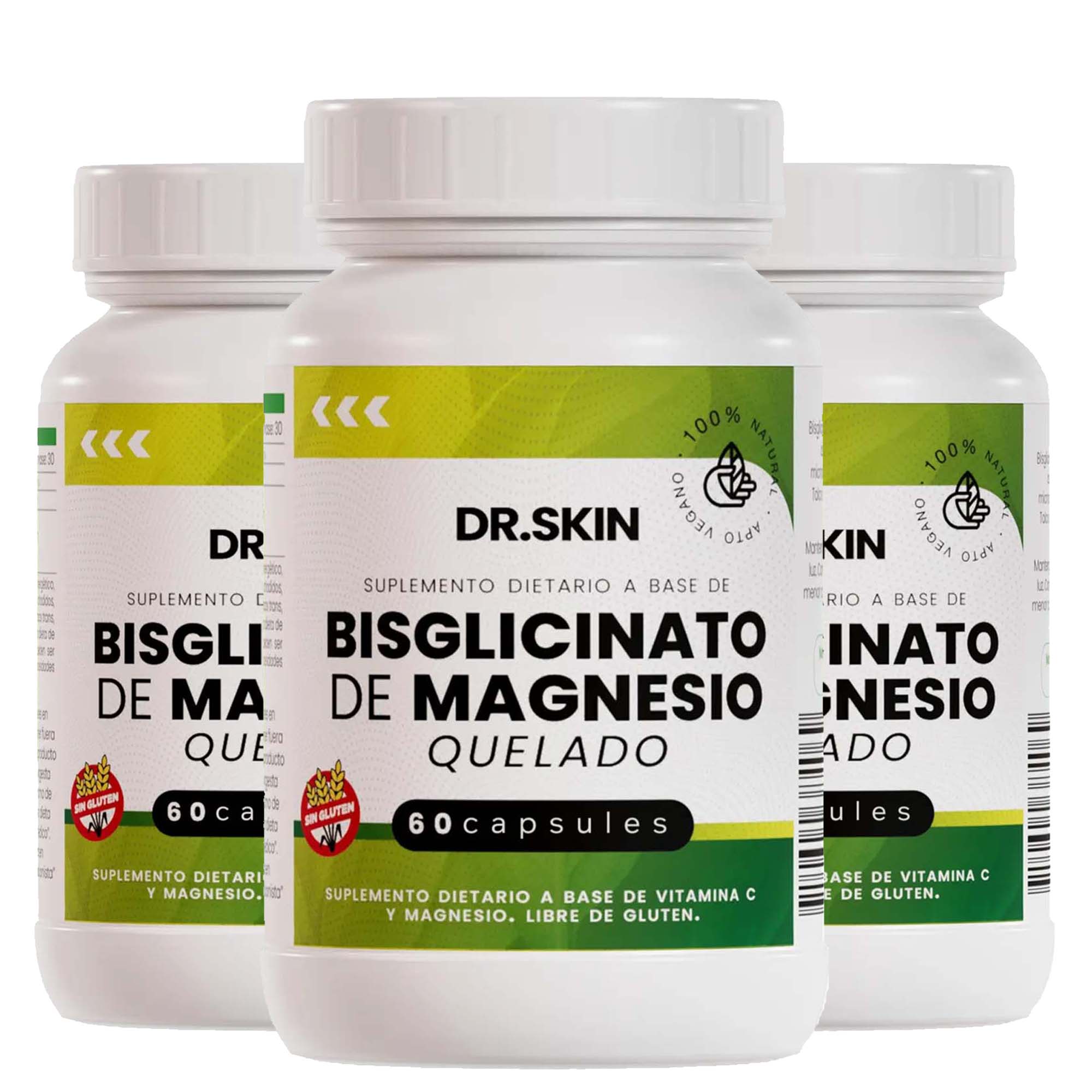 Magnesium Glycinate Capsule - 마그네슘 글리시네이트 캡슐 비타민 C 함유