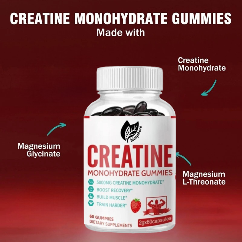 Magnesium Glycinate Capsule - 사과 맛 크레아틴 모노하이드레이트 구미, 마그네슘
