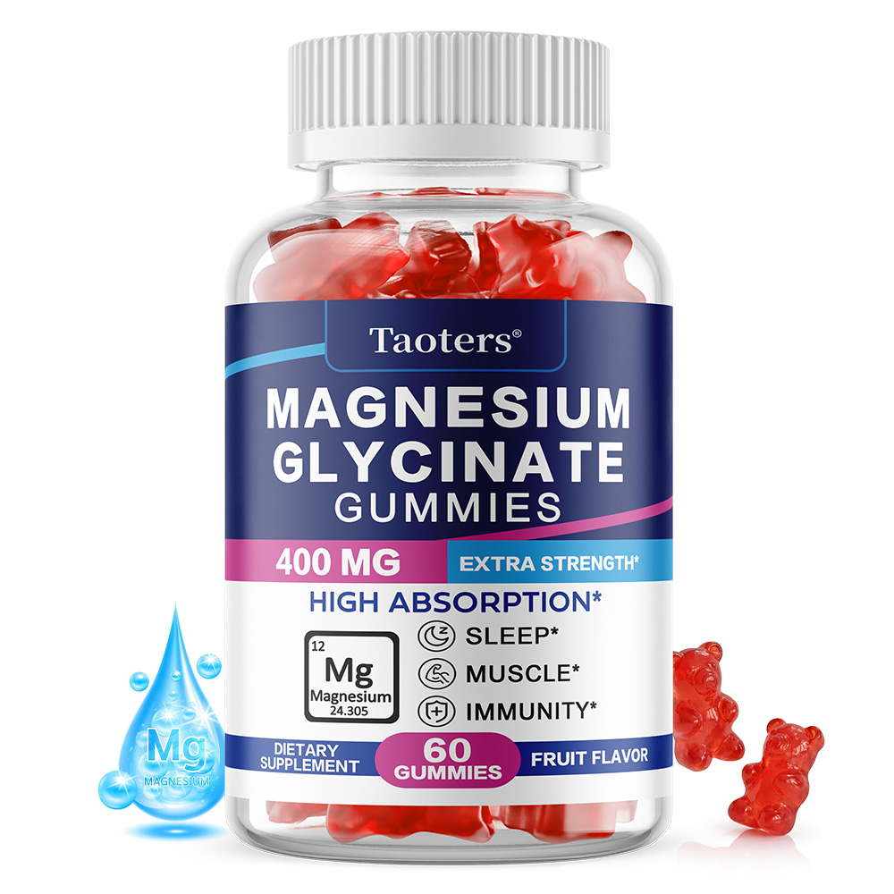Magnesium Glycinate Capsule - 마그네슘 글리시네이트 구미 400mg 성인용 |