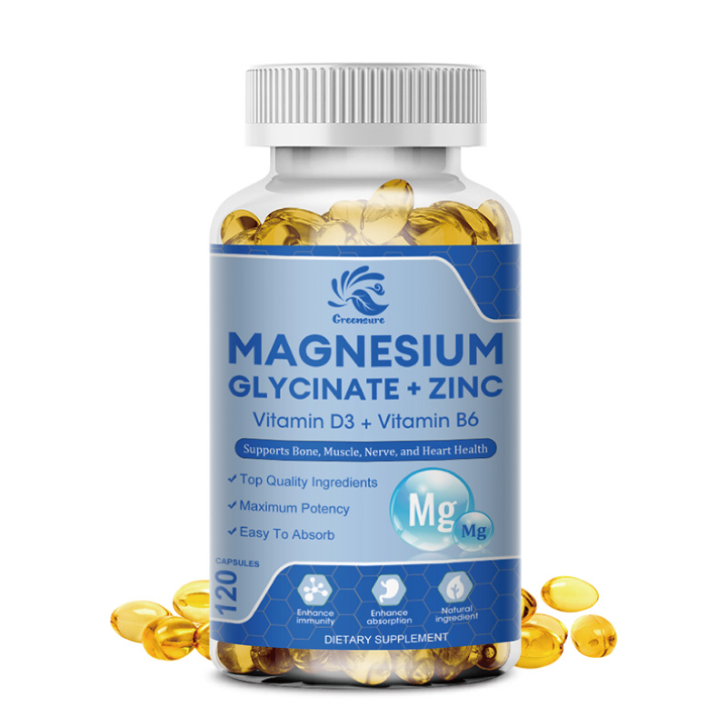 Magnesium Glycinate Capsule - 근육 관절 및 건강 최대 흡수를