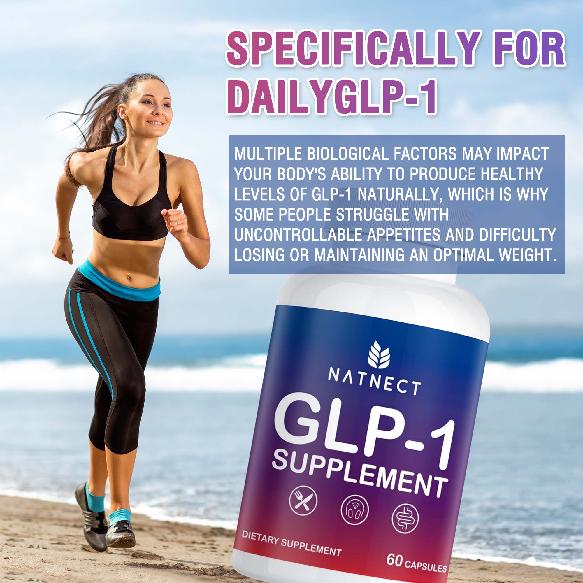 Green Tea Extract Fat - GLP-1 보충 캡슐, 체중 감량, 셀룰라이트