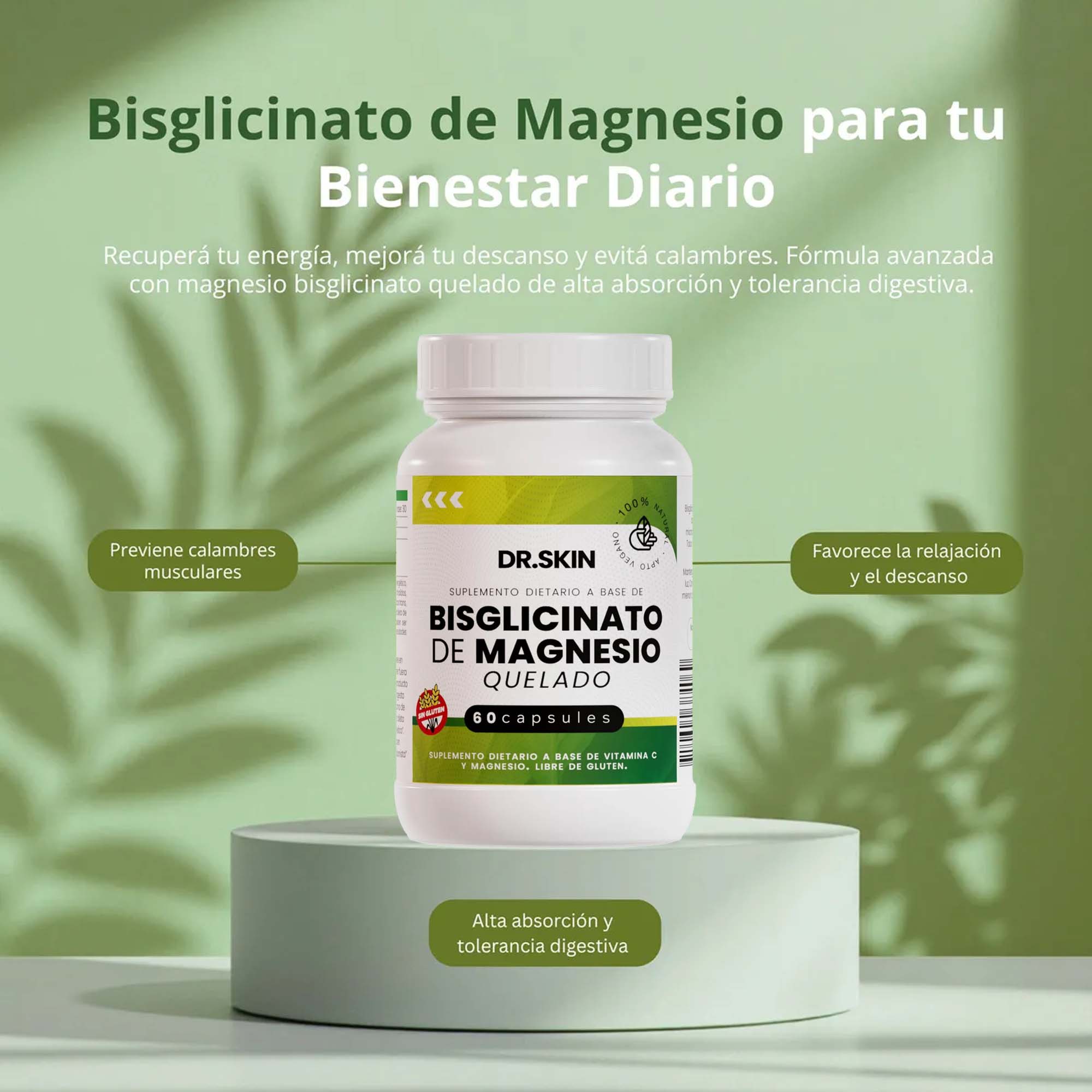 마그네슘 글리시네이트 캡슐 비타민 C 함유 고흡수 식이 - Magnesium Glycinate Capsule 리뷰 및 가격