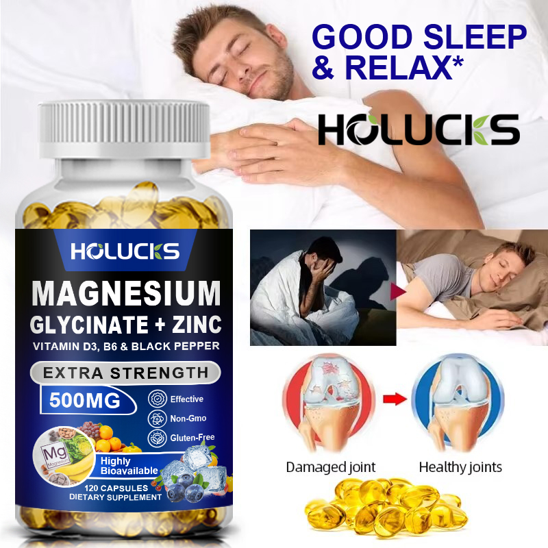 유기농 마그네슘 아연 보충제, 비타민 B6 및 흑후추  - Magnesium Glycinate Capsule 리뷰 및 가격