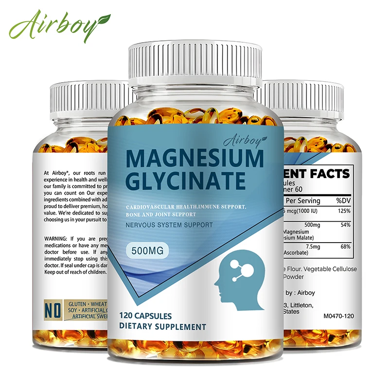 마그네슘 글리시네이트 - 수면 개선, 신경 완화, 뇌  - Magnesium Glycinate Capsule 리뷰 및 가격