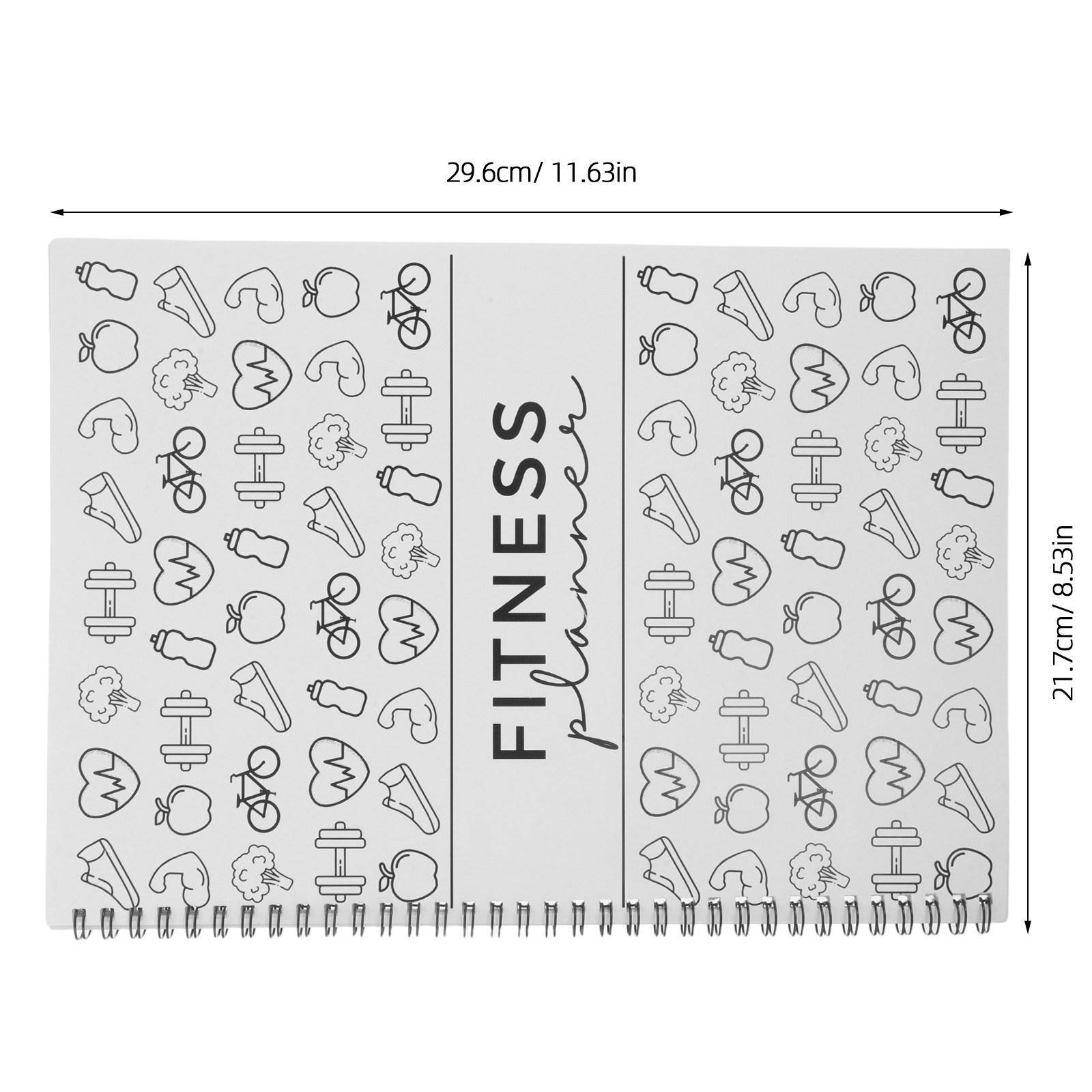 피트니스 로그북 11.7 X 8.5 피트니스 플래너 저 - Nutrition For Fitness Books 리뷰 및 가격