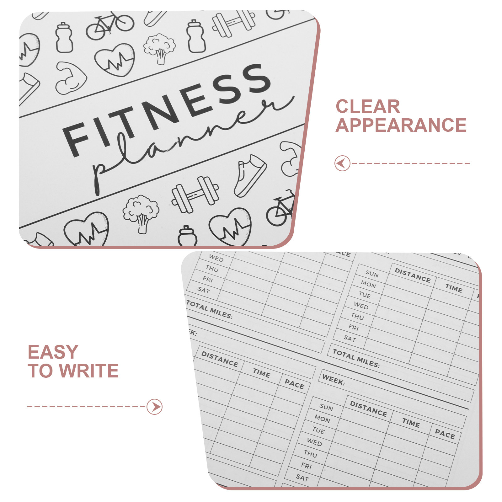 피트니스 로그북 11.7 X 8.5 피트니스 플래너 저 - Nutrition For Fitness Books 리뷰 및 가격