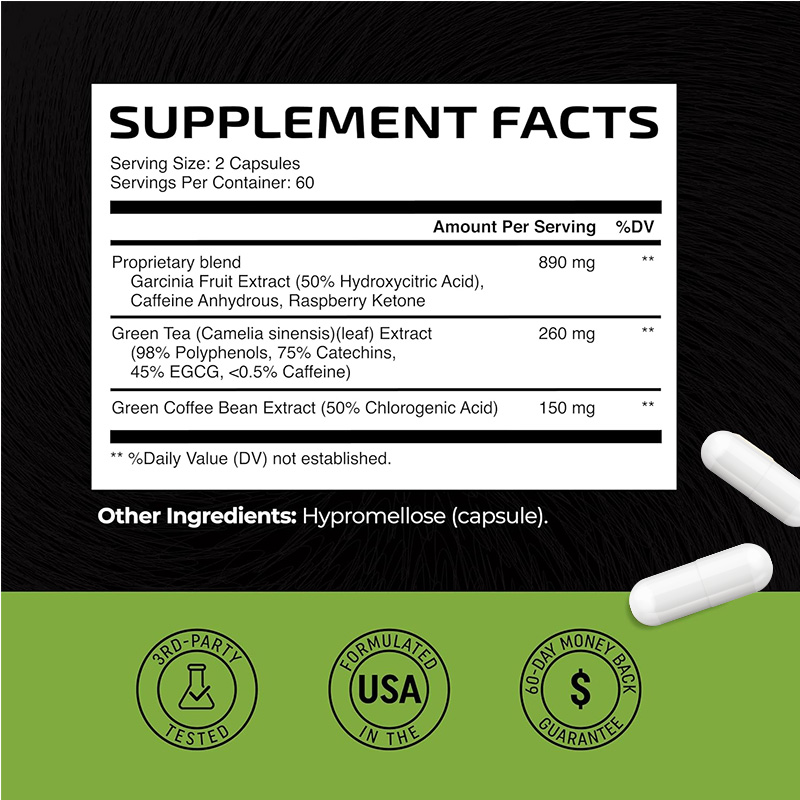 녹차 지방 연소제 - 장 건강을 지원하고, 신진대사를  - Green Tea Extract Fat 리뷰 및 가격